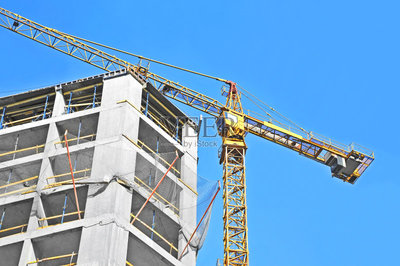 建筑工地,起重機,房屋建設,工程,建筑業