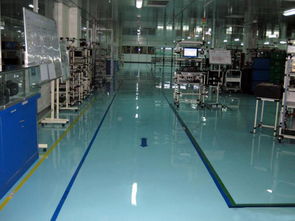 防靜電地坪工程現(xiàn)場(chǎng)圖 世紀(jì)偉業(yè)防靜電